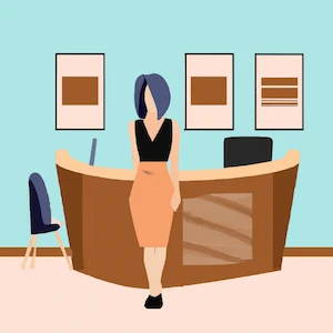 Salon Receptionist