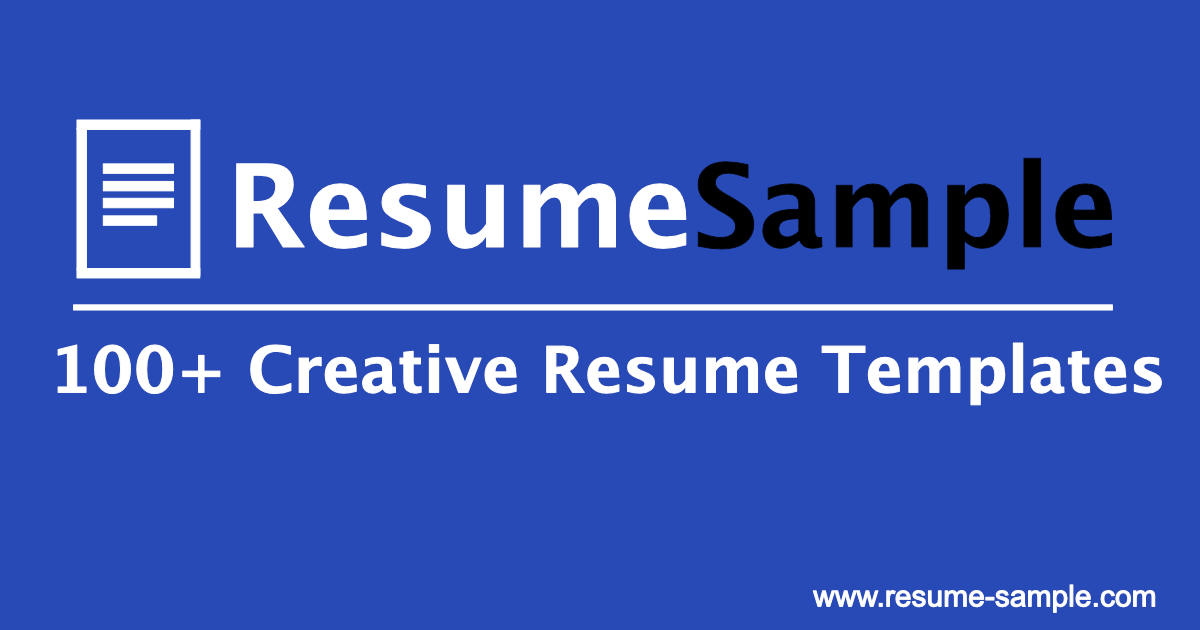 +100 Resume Templates & Samples [FREE] | Doc Word PPT | Instant Download